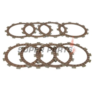 Σετ δίσκων συμπλέκτη -FERODO- FCD0232, Yamaha BT1100 Bulldog (2002-2006), WR250/400F/450F (1998-2020), XV750/1000/1100 Virago & TR1 (1981-1999), XVS1100 Drag Star (1999-2007), YZ250/450F/450FX (1994-2020)