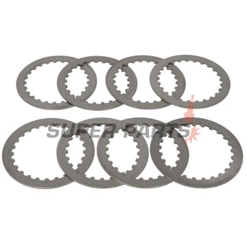Σετ ατσάλινων δίσκων συμπλέκτη -TRW- MES408-8, Suzuki GSX-R 600 2001-2005, Yamaha XV 750 Virago 1994-1998