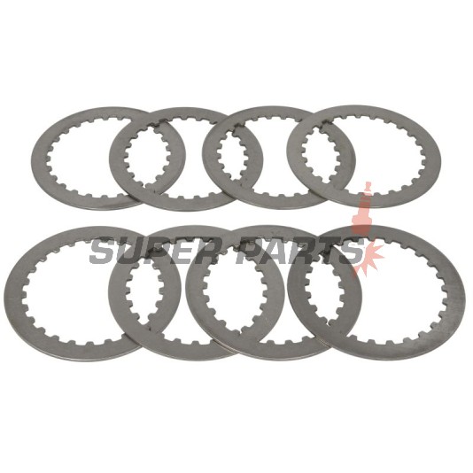 Σετ ατσάλινων δίσκων συμπλέκτη -TRW- MES408-8, Suzuki GSX-R 600 2001-2005, Yamaha XV 750 Virago 1994-1998