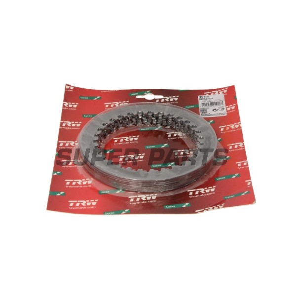 Σετ ατσάλινων δίσκων συμπλέκτη -TRW- MES372-8, Yamaha FJ-09 900 (2015-2017), FZ1/Fazer 1000 (2006-2015), MT-09 850 (2013-2019), YZF-R1 1000 (2004-2008)