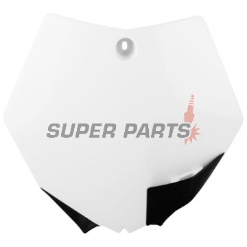 Μάσκα/πινακίδα αριθμού motocross -POLISPORT- λευκή, KTM SX 85 2013-2017