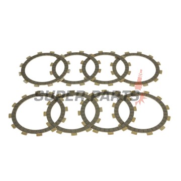 Σετ δίσκων συμπλέκτη -FERODO- FCD0212, Yamaha FJ/FZ/FZ6 600-750, TDM 850, XJ/XJR 400-900 Diversion/Seca, XTZ 750 Super Tenere, YZF-R6 600 (1980-2010)