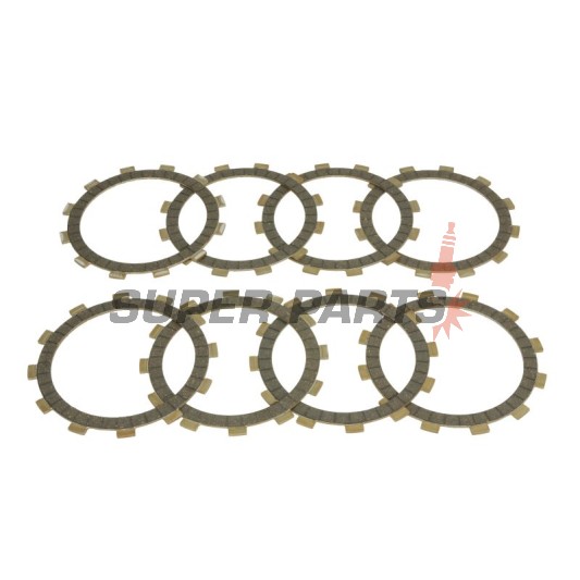 Σετ δίσκων συμπλέκτη -FERODO- FCD0212, Yamaha FJ/FZ/FZ6 600-750, TDM 850, XJ/XJR 400-900 Diversion/Seca, XTZ 750 Super Tenere, YZF-R6 600 (1980-2010)