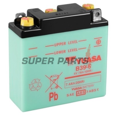 Μπαταρία -YUASA- B39-6, 7Ah 6V