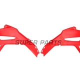 Μπροστινά πλαϊνά πλαστικά -POLISPORT- κόκκινα, HONDA CRF 250/450 2021-2023