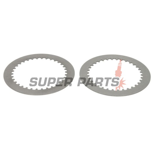 Σετ ατσάλινων δίσκων συμπλέκτη -TRW- MES910-2, Kawasaki Z750 (2004-2006), ZR750S (2005-2006), ZX-6R 600/636 ABS (2000-2018), ZX-6RR 600 Ninja (2003-2004)