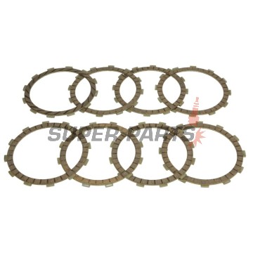 Σετ δίσκων συμπλέκτη -FERODO- FCD0108, Honda CB 750-1100F/Custom/Bol d'Or/Supersport (1978-1984), GL 1800 Gold Wing (2001-2011), ST 1300 Pan European (2002-2012), VF 1100C Magna (1983), VT 1300CX Fury (2010-2016), VTX 1300-1800 (2001-2008)