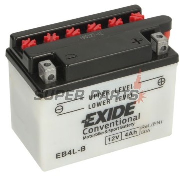 Μπαταρία -EXIDE- YB4L-B, 4Ah 12V