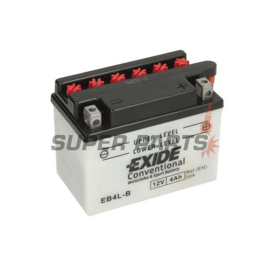 Μπαταρία -EXIDE- YB4L-B, 4Ah 12V