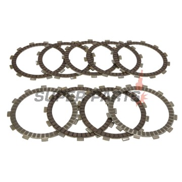 Σετ δίσκων συμπλέκτη -TRW- MCC612-9, BMW F 650GS/700GS, F 800GS/GS ABS, F 800R, F 800S, F 800ST (2006-2017)