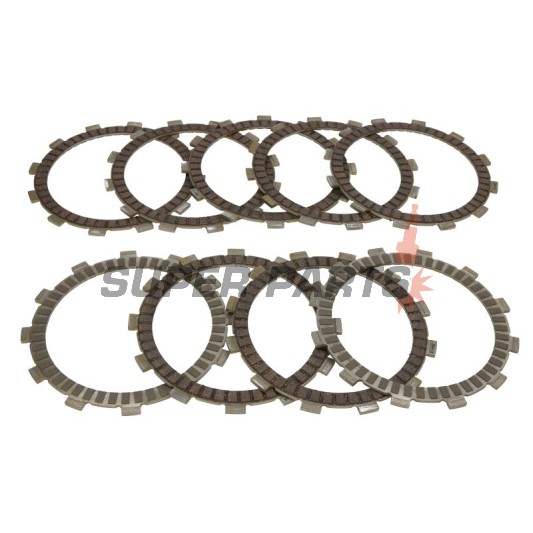 Σετ δίσκων συμπλέκτη -TRW- MCC612-9, BMW F 650GS/700GS, F 800GS/GS ABS, F 800R, F 800S, F 800ST (2006-2017)