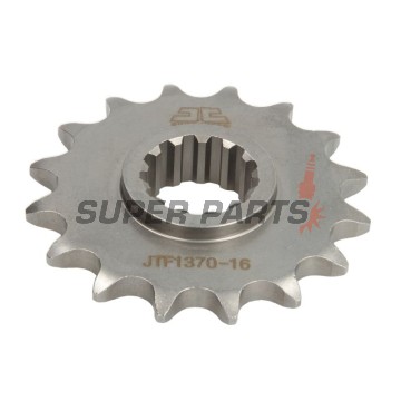 Μπροστινό γρανάζι -JT- JTF1370,16, 16 δόντια, Honda CB 600 2007-2013, CB 650 2014-2019, CBF 600 2008-2013, CBR 1000 2017-2019, CBR 600 1999-2019, CBR 650 2014-2018, CBR 900 1996-1999, CRF 1000 2015-2019, XL 1000 1999-2013