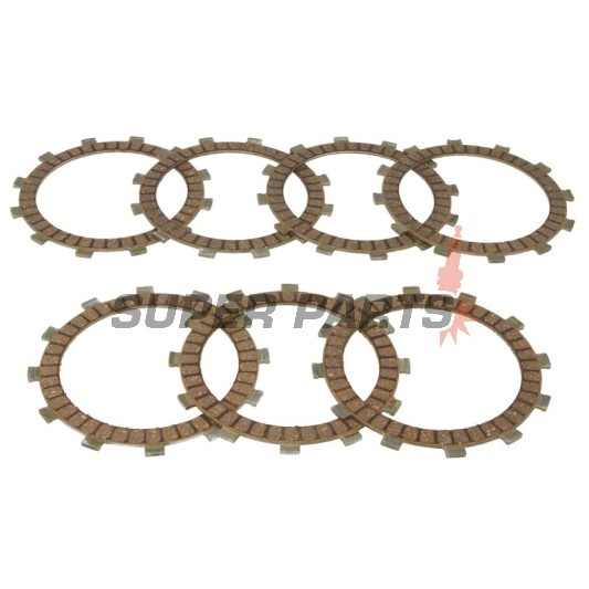 Σετ δίσκων συμπλέκτη -4 RIDE- TCS5610, KTM SX 105 2004-2010, SX 85 2011-2015, XC 85/105 2008-2010