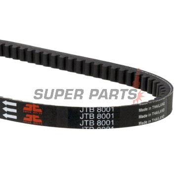 Ιμάντας -JT- JTB8001, 798x17mm, Adly atv 50 2007-2009, Atala Hacker 50 1999, Benelli 491 50 2003-2004, Naked 50 2003-2006, Garelli GSP 50 2009-2012, Raider 50 2010-2012, Vip 50 2006-2008, XO 50 2010