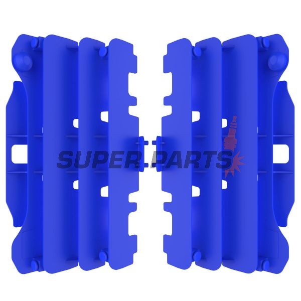 Προστατευτικά ψυγείου -POLISPORT- μπλε, YAMAHA YZ 250/450 2007-2009