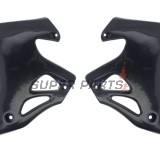 Μπροστινά πλαϊνά πλαστικά -POLISPORT- μαύρα, HONDA CR 125/250 1995-1997