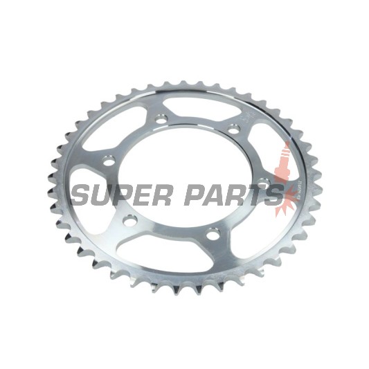 Πίσω γρανάζι -JT- JTR479,43, 43 δόντια, ατσάλινο, Kawasaki GPX 600 1988-1992, 1994, 1997, 1999-2000, GPZ 500/600 1988, MZ/MUZ 1000 1000 2003, 2005, Suzuki GSX-R 1000 2009-2016, Yamaha FZ1 1000 2006-2015, FZ6 600 2004-2009, FZS 1000 2001-2005