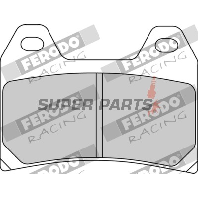 Τακάκια φρένων -FERODO- FDB2042EF, Aprilia Pegaso/RSV/Falco/Dorsoduro/Tuono, Benelli Tornado/TnT/TreK, BMW F/G/R nineT, Ducati Monster/Multistrada/SS/ST/Streetfighter, Husqvarna SM/Nuda/Svartpilen, KTM Adventure/Duke/LC4/Super