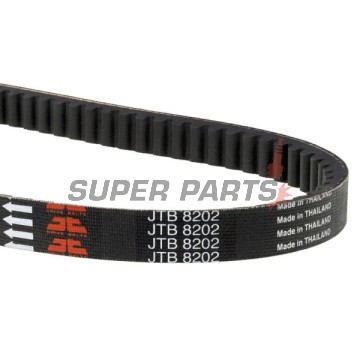 Ιμάντας -JT- JTB8202, TGB 101 125/150 2008-2010, 303 125/150 2008-2010, Delivery 125/150 2004-2010, Express 125 2004-2010, Express 150 2004-2007, Laser 125/150 2004-2009, Sunset 125/150 2007-2008