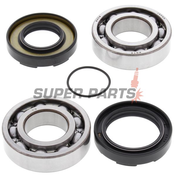 Σετ ρουλεμάν και τσιμουχών στροφάλου -ALL BALLS- Yamaha DT 250 1977-1979, IT 250 1977-1979, 1981-1983, TY 250 1977, YZ 250 1977-1987