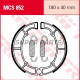 Σιαγόνες φρένων -TRW- MCS852, 180x40mm, Kawasaki EN450-500 Vulcan LTD/GPZ550/GT-GTR550/KZ-Z400-750 LTD/VN400-850 Vulcan Classic/ZL600 Eliminator (1979-2006)
