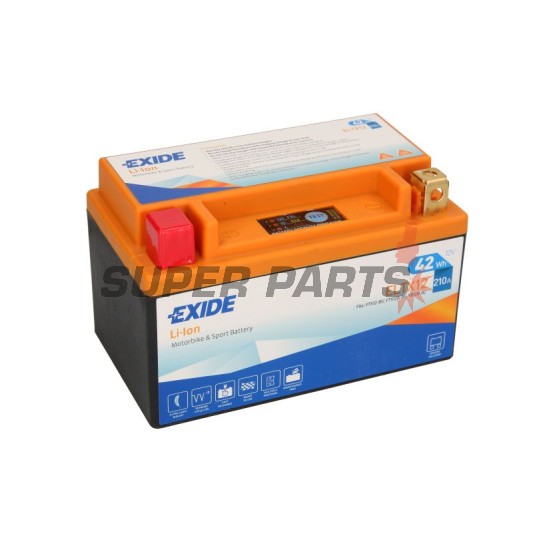Μπαταρία -EXIDE- ELTX12, 42Wh (4Ah), 12V, Lithium-ion