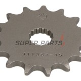 Μπροστινό γρανάζι -JT- JTF564,15, 15 δόντια, Gas Gas EC 125 2003-2015, Yamaha DT 200 1989-1995, WR 125 1998, WR 200 1991-1993, XVS 125 2000-2004, YZ 125 1987-2004