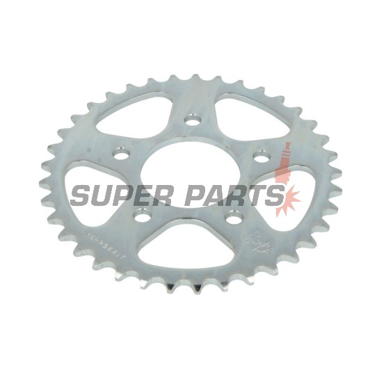 Πίσω γρανάζι -JT- JTR254,37, 37 δόντια, ατσάλινο, Honda CBF 250 2004-2006, CBX 250 2001-2004