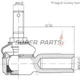 Εξωτερικό ακρόμπαρο -4 RIDE- Honda TRX 250-700 1986-2014, Kawasaki KVF 650/750 2005-2017