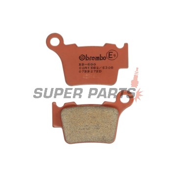 Τακάκια φρένων -BREMBO- 07BB27SD, KTM EXC/EXC-R 450 (2008-2011)