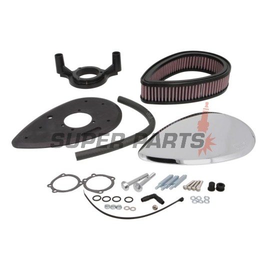 Φίλτρο αέρα -K&N- RK-3935, αγωνιστικός, Harley-Davidson Dyna/Softail/Touring — Road King, Electra Glide, Street Glide, Road Glide, Fat Boy, Heritage Softail, Softail Slim, Dyna Wide Glide/Street Bob/Fat Bob/Switchback 88/96/103 CI, 1999-2012