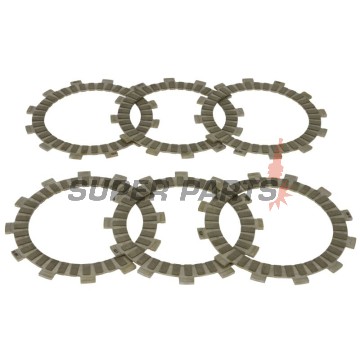 Σετ δίσκων συμπλέκτη -TRW- MCC541-6, Hyosung GT250 Comet (2004-2005), GV250 Aquila (2001-2009)