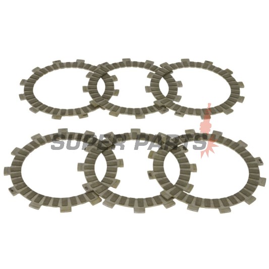 Σετ δίσκων συμπλέκτη -TRW- MCC541-6, Hyosung GT250 Comet (2004-2005), GV250 Aquila (2001-2009)