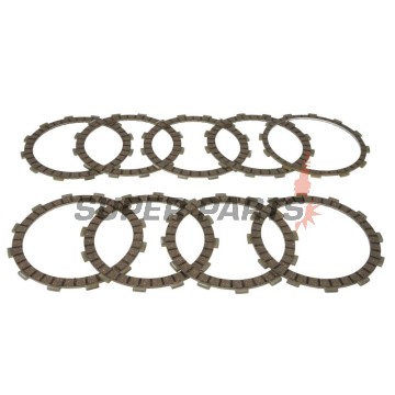 Σετ δίσκων συμπλέκτη -4 RIDE- TCS3459, Suzuki Boulevard 1500 2009-2013, Suzuki GSF 1250 2007-2015, Suzuki M 1500 2009-2012