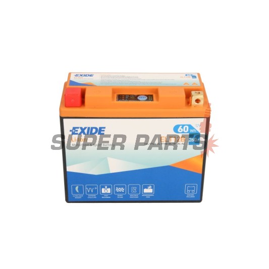 Μπαταρία -EXIDE- ELT12B, 60Wh (5Ah), 12V, Lithium-ion