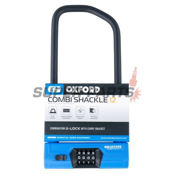 Κλειδαριά συνδυασμού -OXFORD- Combi Shackle12 12mm, 320x153mm