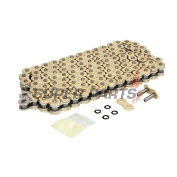 Αλυσίδα -JT- JTC520Z3GS110RL, μέγεθος 520, 110 κρίκοι, διπλό ενισχυμένη, χρυσή