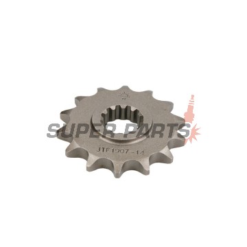 Μπροστινό γρανάζι -JT- JTF1907,14, 14 δόντια, Husqvarna TC 85 2014-2017, KTM SX 105 2007-2011, SX 85 2004-2017, XC 105 2004-2011, XC 85 2003-2013