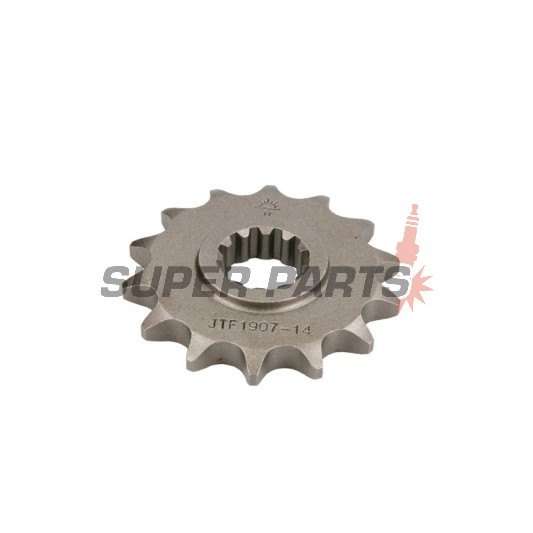 Μπροστινό γρανάζι -JT- JTF1907,14, 14 δόντια, Husqvarna TC 85 2014-2017, KTM SX 105 2007-2011, SX 85 2004-2017, XC 105 2004-2011, XC 85 2003-2013