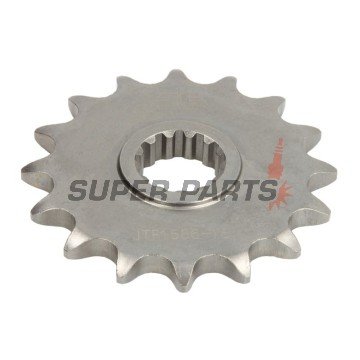 Μπροστινό γρανάζι -JT- JTF1586,16, 16 δόντια, Yamaha TDM 850 1996-1998, TRX 850 1995-2000, YZF-R6 600 2006-2015