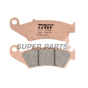 Τακάκια φρένων -TRW- MCB669SV, Aprilia MXV/RXV, Beta RR, Gas Gas EC/FSE/FSR/MC, Honda CR/CRF/XR/XL, Kawasaki KDX/KLX/KX, Suzuki DR-Z/RM/RM-Z, Yamaha WR/YZ/XT (1993-2020)