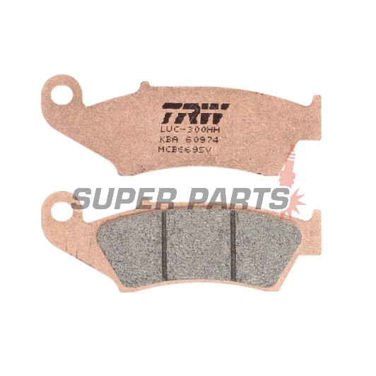Τακάκια φρένων -TRW- MCB669SV, Aprilia MXV/RXV, Beta RR, Gas Gas EC/FSE/FSR/MC, Honda CR/CRF/XR/XL, Kawasaki KDX/KLX/KX, Suzuki DR-Z/RM/RM-Z, Yamaha WR/YZ/XT (1993-2020)
