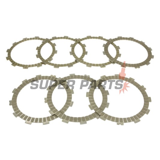 Σετ δίσκων συμπλέκτη -TRW- MCC237-7, Kawasaki Ninja 650 ABS (2017-2022), Kawasaki Z650 (2017-2020)