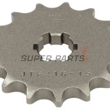Μπροστινό γρανάζι -JT- JTF416,15, 15 δόντια, Suzuki RM 80 1997-2001, RM 85 2002-2018, Yamaha DT 175 1978-1981, RD 125 1976-1977, RS 125 1976, YZ 80 1984, 1993-2001