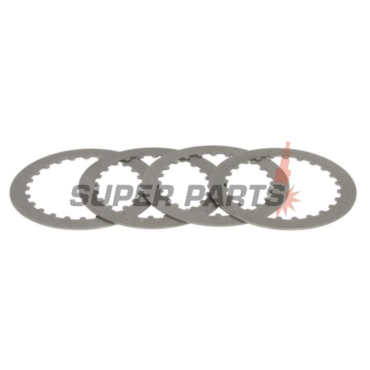 Σετ ατσάλινων δίσκων συμπλέκτη -TRW- MES379-4, Yamaha WR125R/X (2009-2016), YZF-R125 (2008-2013)