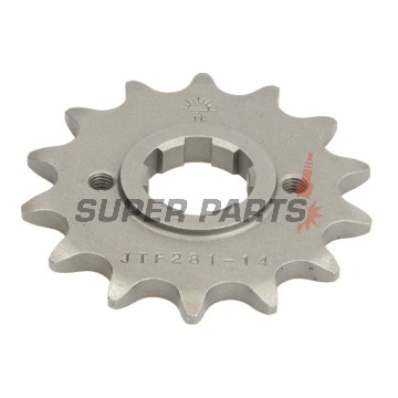 Μπροστινό γρανάζι -JT- JTF281,14, 14 δόντια, Honda CB 250 1980-1984, XL 500 1979-1981, XR 250 1982-1983, XR 500 1979-1985, XR 600 1985-1990