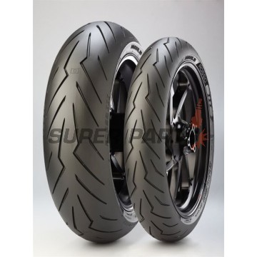 Πίσω ελαστικό δρόμου -PIRELLI MOTOR- 1905517 OMPI 75W DR3E, 190/55ZR17, DIABLO ROSSO III
