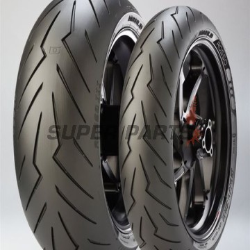 Πίσω ελαστικό δρόμου -PIRELLI MOTOR- 190/50ZR17, DIABLO ROSSO III