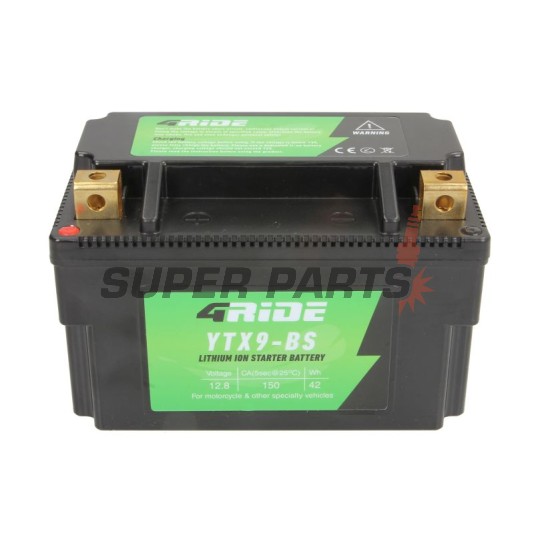 Μπαταρία -4 RIDE- YTX9-BS 4RIDE LI-ION, 42Wh 12V