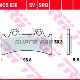 Τακάκια φρένων -TRW- MCB656SV, Triumph Daytona 900 Super III + Yamaha FZR1000 Genesis Exup/YZF750R-SP (1993-1998)